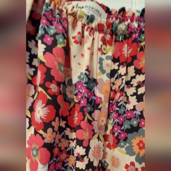 SZ 3X IMPRESSIONS OFF SHOULDER FLORAL TOP - Picture 4 of 4